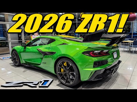 Видео: Первая доставка C8 ZR1 2026 года в Friendly Chevrolet!