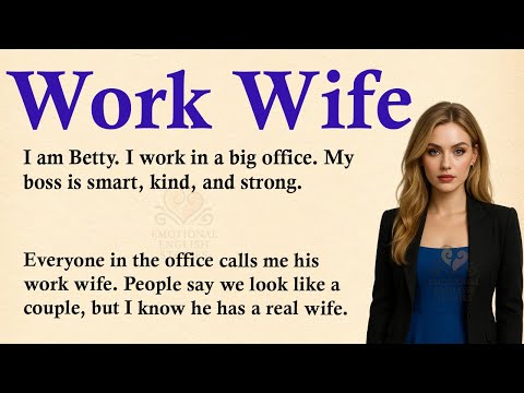 Видео: Work Wife ✅ Эмоциональная история на английском (уровень A1/A2) ✅