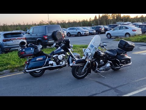 Видео: Harley-Davidson Electra Glide 1997 и Road King 1997 - Они такие похожие, но всё-таки разные....