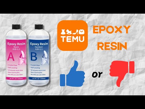 Видео: ЭПОКСИДНАЯ СМОЛА от TEMU — ХОРОШАЯ, ПЛОХАЯ и УРОДЛИВАЯ