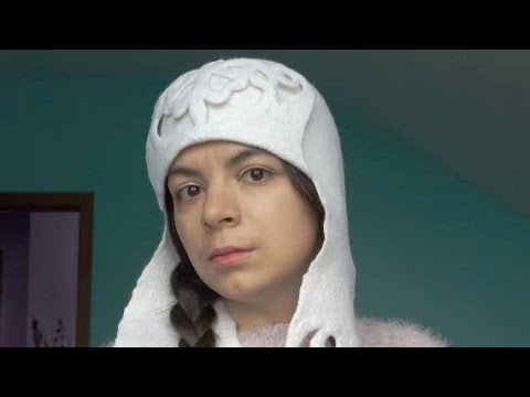 Видео: Шаблон-книжка для валяния шапки-ушанки.