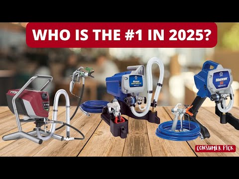 Видео: Лучший безвоздушный краскораспылитель 2025 года — (Какой из них лучший?)