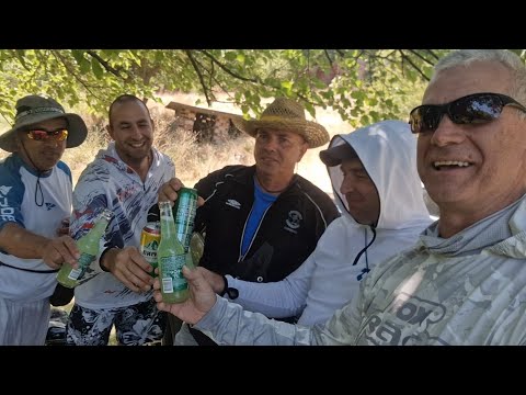 Видео: Река Струма - риболов на скобар и среща с приятели риболовци 13.07.2025 г.