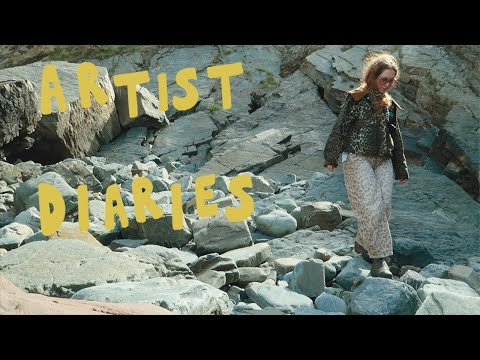 Видео: дневники художника — побережье Корнуолла и новое вдохновение ☁︎