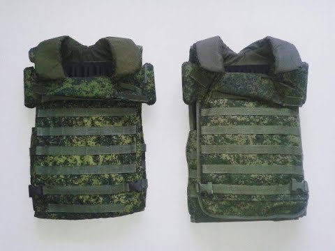 Видео: Обзор-сравнение бронежилетов 6Б43 и 6Б45