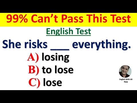 Видео: Конкурс грамматики американского английского языка | Вы умнее большинства учащихся? #grammarchall...