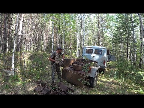 Видео: ПРИЕХАЛ В ЛЕС НА ПОИСКИ МЕТАЛЛА! ПОПАДАЮТСЯ ТРАКИ, КАТКИ И ВСЯКИЙ РАЗНЫЙ МЕТАЛЛ! БЕРУ ДАЖЕ ТРОСА!!!