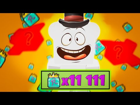 Видео: Сколько мификов выпадет из 11 111 Royal Jelly в Bee Swarm Simulator