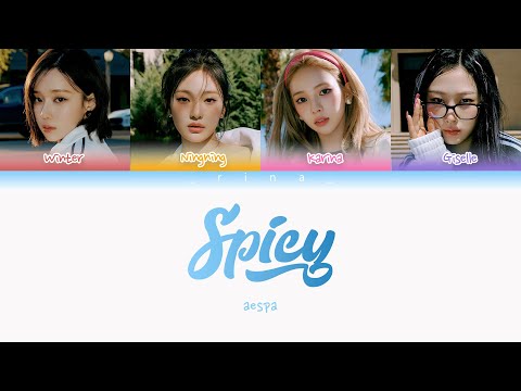 Видео: Aespa-'Spicy' (ПЕРЕВОД НА РУССКИЙ/КИРИЛЛИЗАЦИЯ) Lyrics Color Coded
