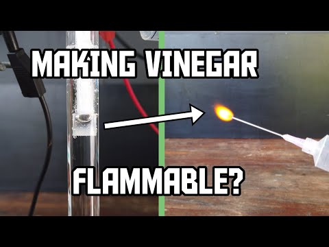 Видео: Превращение ацетата в топливо (электролиз Кольбе)