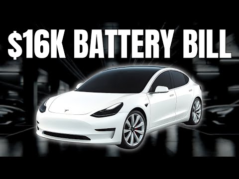 Видео: Она купила подержанную Tesla... а потом попала в затруднительное положение: ремонт обошелся ей в ...