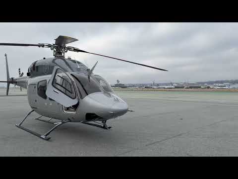 Видео: Полеты вертолётов по ППП из KSFO | Bell 429 Single Pilot