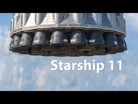 Видео: Одиннадцатые испытания Starship