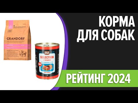 Видео: ТОП—10. Лучшие корма для собак [сухие, влажные]. Мелких, средних и крупных пород. Рейтинг 2024 года!