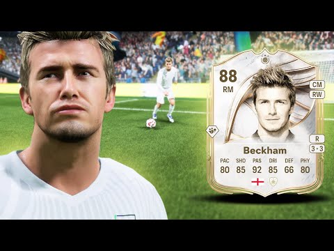 Видео: СТОИТ ЛИ ОН ТОГО? ОБЗОР ИГРОКА 88 ICON BECKHAM SBC | ОБЗОР ИГРОКА FC 26 ULTIMATE TEAM