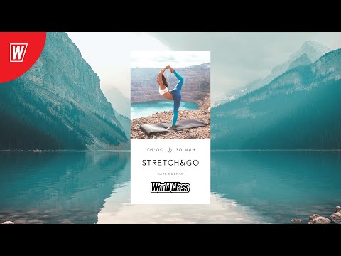 Видео: STRETCH & GO с Екатериной Ковпак  | 15 января 2021 | Онлайн-тренировки World Class