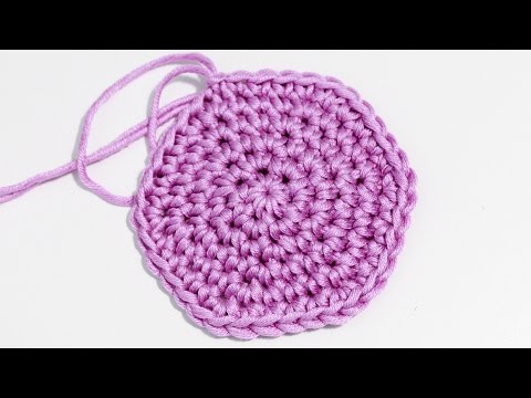Видео: Круг крючком по спирали. 11 урок