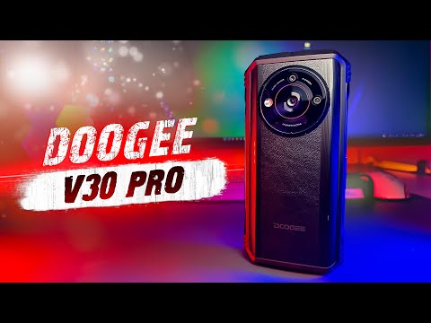 Видео: НЕОБУЗДАННАЯ МОЩЬ! ЗАЩИЩЕННЫЙ СМАРТФОН DOOGEE V30 PRO! 10800 mAh, Dimensity 7050, Wi-Fi 6, 200 Mp