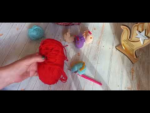 Видео: #наталивяжет #игрушки#мастеркласс #МК курочка.