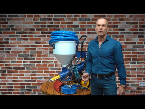 Видео: Аппарат для шпаклевки DinoPower T2. Обзор и подготовка к работе
