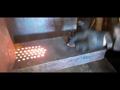 Видео: Горелка на отработке