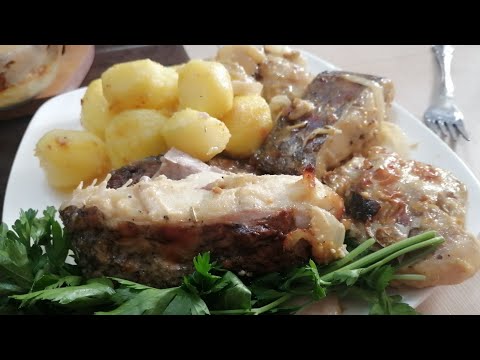Видео: рыба сом в духовке❤