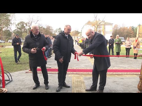 Видео: 2024-11-06 Открытие арендного дома для сотрудников МЧС и многоквартирного дома в г.п. Домачево