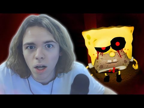 Видео: ФЫВФЫВ ИГРАЕТ в ТРЕШОВЫЕ ХОРРОРЫ Про СПАНЧ БОБА! 🤣