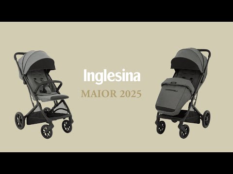 Видео: Inglesina Maior - всесезонная легкая прогулочная коляска