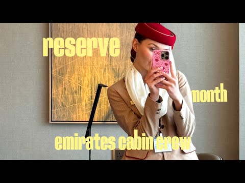 Видео: все еще резеврная неделя | emirates cabin crew