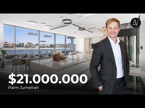 Видео: Вилла на лепестке миллиардеров | Palm Jumeirah, Dubai | Обзор от агента