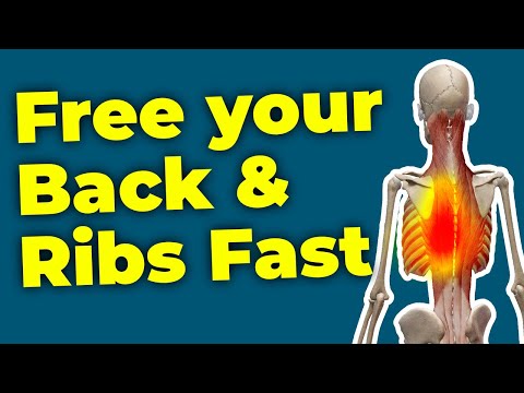 Видео: Почувствуйте себя отлично в рёбрах и спине! [Сидячая соматика]