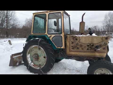 Видео: Расчищаю деревенские и лесные дороги на ЮМЗ 6