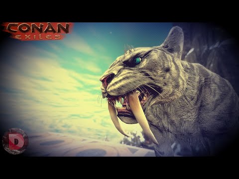 Видео: Conan Exiles САБЛЕЗУБЫЕ Вырастил лучшего в классе - методы прокачки