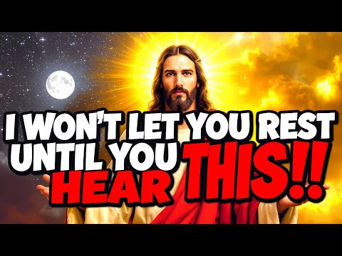 Видео: БОГ ГОВОРИТ: «УСЛЫШЬТЕ ЭТО, ПРЕЖДЕ ЧЕМ ОТДОХНЕТЕ». Божье послание сегодня ~ Божье послание сейчас...