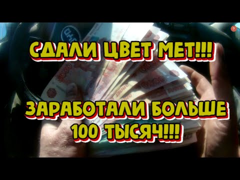 Видео: СДАЛИ ЦВЕТ.МЕТ! ЗАРАБОТАЛИ БОЛЬШЕ 100 ТЫСЯЧ!!! КАК ТО ТАК! МЕТАЛЛА КОП!