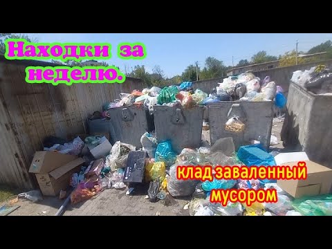Видео: Находки за неделю. Клад заваленный мусором.
