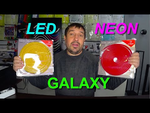 Видео: Гибкий НЕОН Galaxy от Arlight