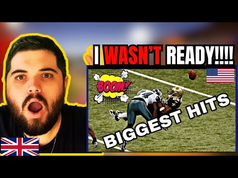 Видео: САМЫЕ БОЛЬШИЕ ХИТЫ НФЛ (ВОТ И НАСТУПАЕТ БУМ) — РЕАКЦИЯ БРИТАНЦЕВ