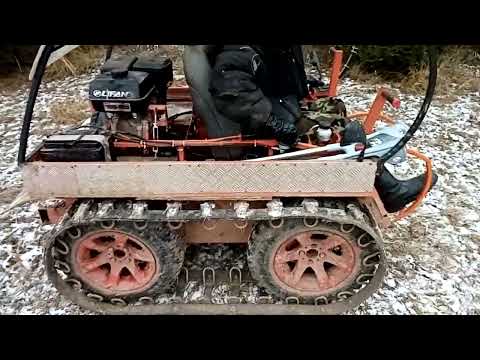 Видео: самодельный минивездеходик. ответы на коментарии