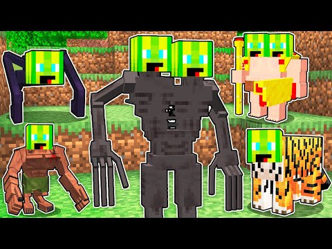 Видео: МАЙНКРАФТ АЛЕ ПЕРЕТВОРЮЄШЬСЯ НА МОНСТРІВ