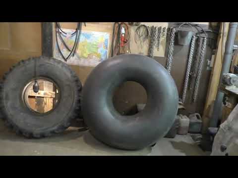 Видео: Как найти микро прокол в камере Урал лесовоз.