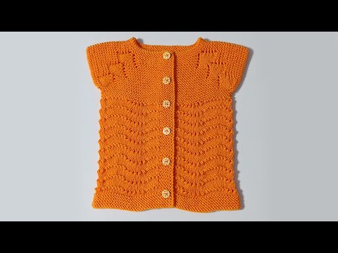 Видео: Плетене на Лесен Бебешки Елек