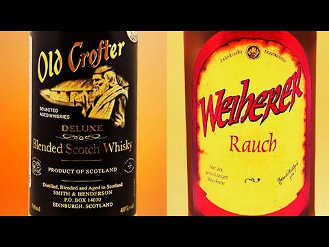 Видео: Виски Old Crofter Deluxe и пиво Weiherer Rauch