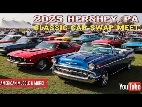 Видео: Вот почему вам ОБЯЗАТЕЛЬНО нужно посетить Hershey Car Swap Meet! AACA Hersey 2025
