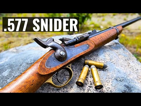 Видео: .577 SNIDER: стрельба боеприпасами, которым более 130 лет!