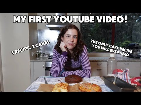 Видео: МОЕ ПЕРВОЕ ВИДЕО НА YOUTUBE! Единственный рецепт торта, который вам когда-либо понадобится | Alic...