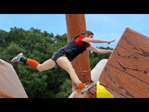 Видео: ПОЛОСА ПРЕПЯТСТВИЙ В АМЕРИКЕ (WIPEOUT)