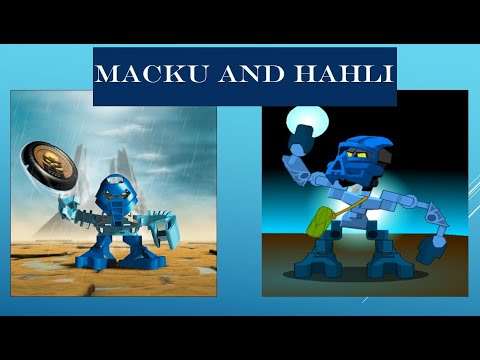 Видео: Маку и Хали: Кто главный Га-Маторан? | Подробный обзор BIONICLE