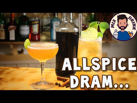 Видео: Pimento / Allspice Dram ликер Душистого Перца и коктейли Lions Tail, Planter's Punch